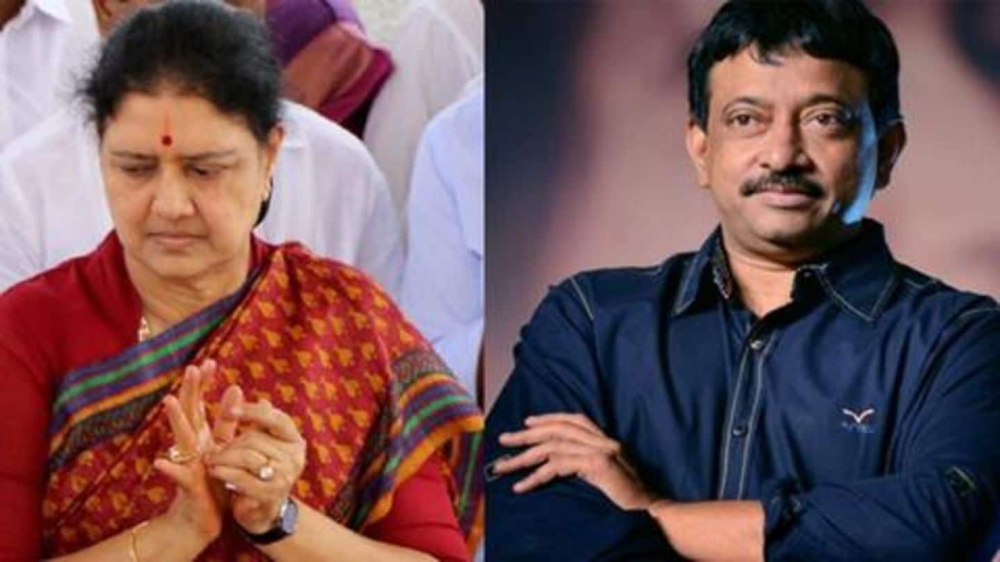 After 'Lakshmi's NTR', Ram Gopal Varma announces biopic on Sasikala