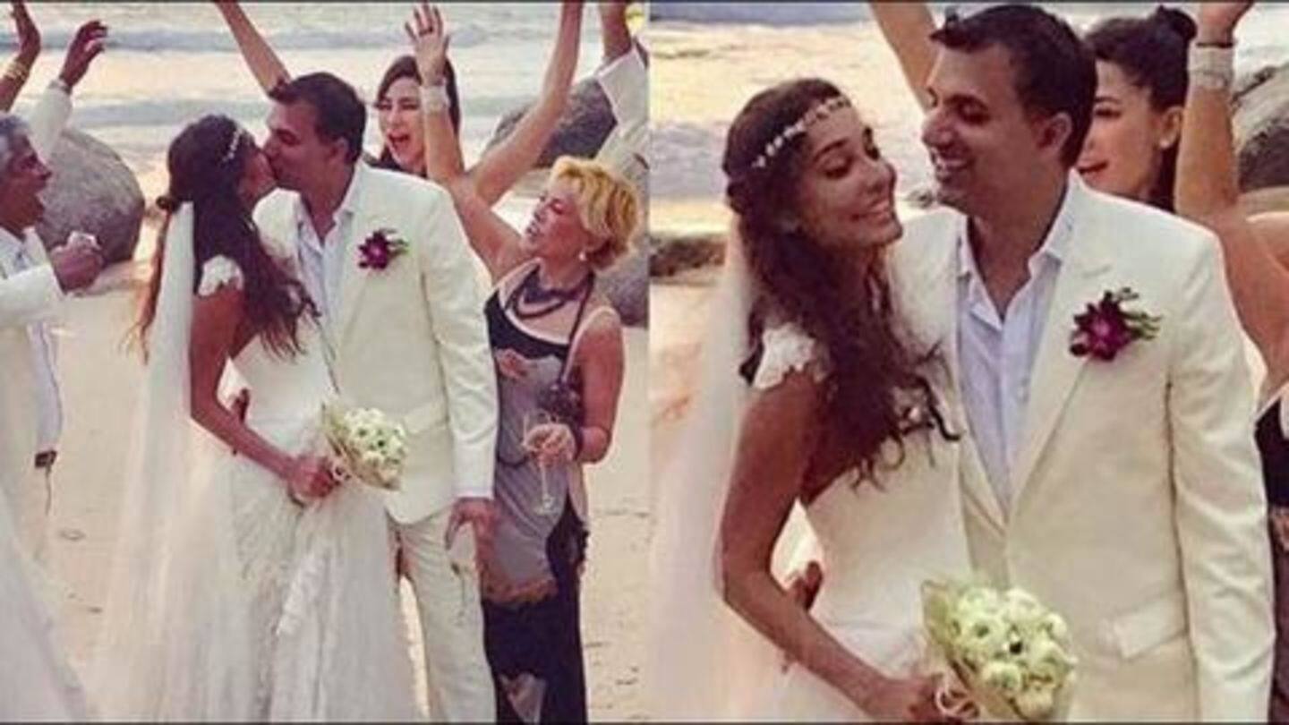 Lisa and Dino got married after dating for a year Lisa and Dino got married after dating for a year