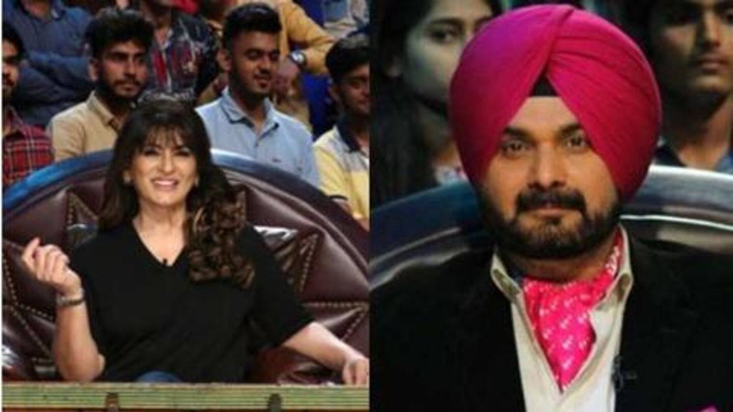 Then, Archana Puran Singh replaced Sidhu on 'TKSS' Then, Archana Puran Singh replaced Sidhu on 'TKSS'