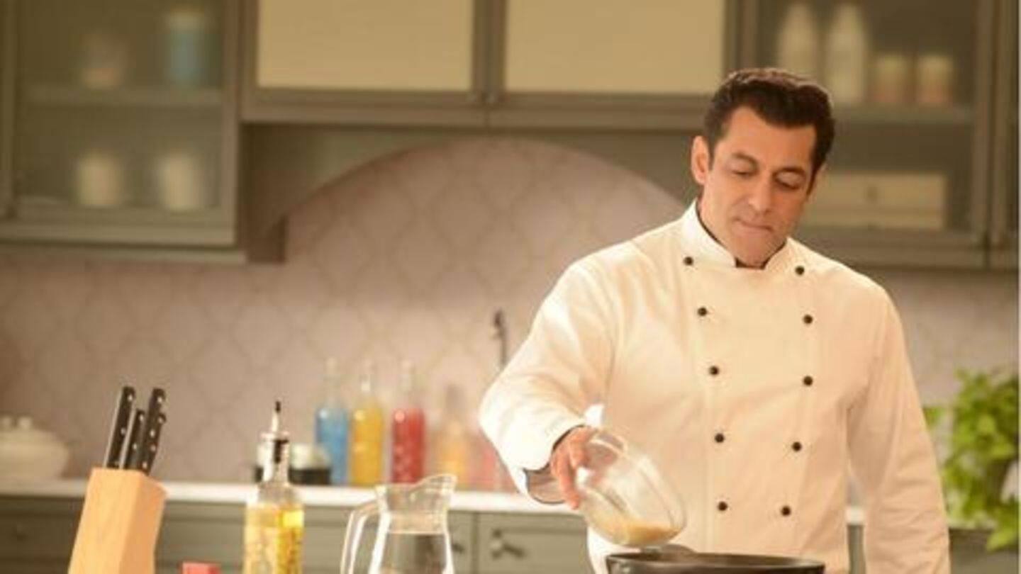 Salman turns chef in the latest promo, promises "mad manoranjan" Salman turns chef in the latest promo, promises "mad manoranjan"