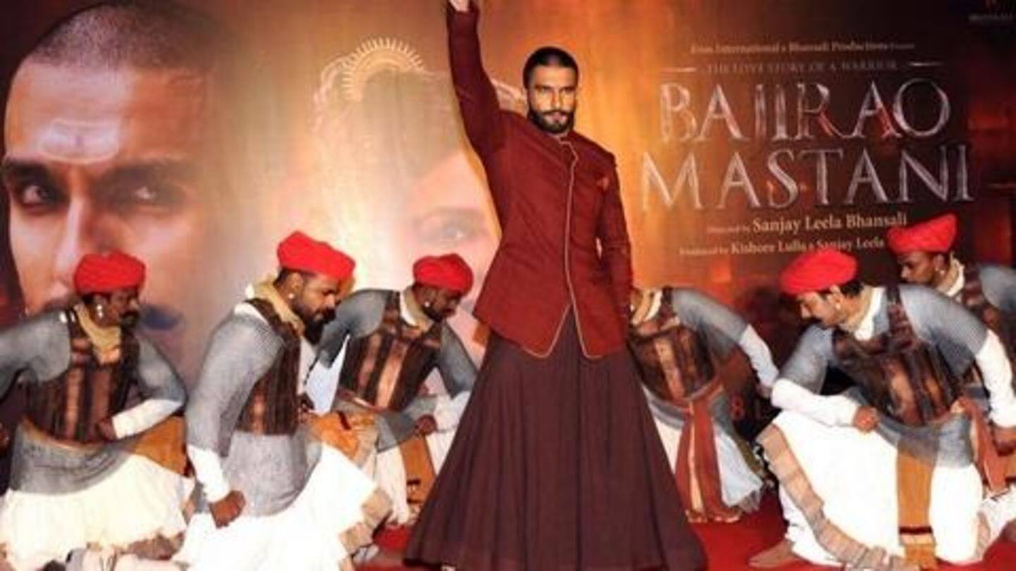When his skirt during 'Bajirao Mastani' promotions raised eyebrows When his skirt during 'Bajirao Mastani' promotions raised eyebrows
