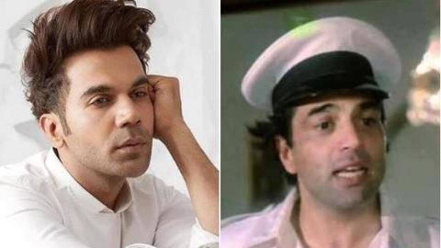 Rajkummar to essay the role of Dharmendra in the remake Rajkummar to essay the role of Dharmendra in the remake