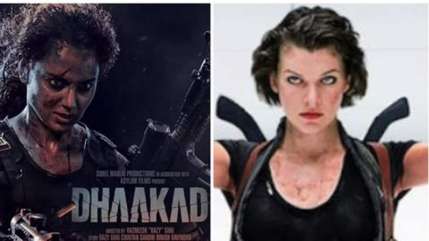 'Dhaakad' is in the same space as 'Resident Evil': Kangana