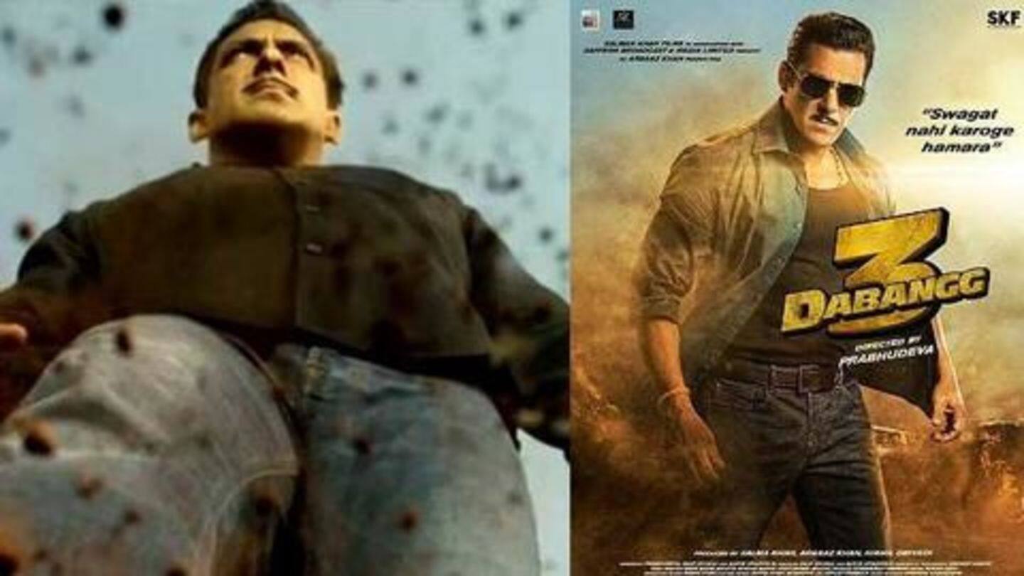 Salman Khan unveiled the first motion poster of 'Dabangg 3' Salman Khan unveiled the first motion poster of 'Dabangg 3'