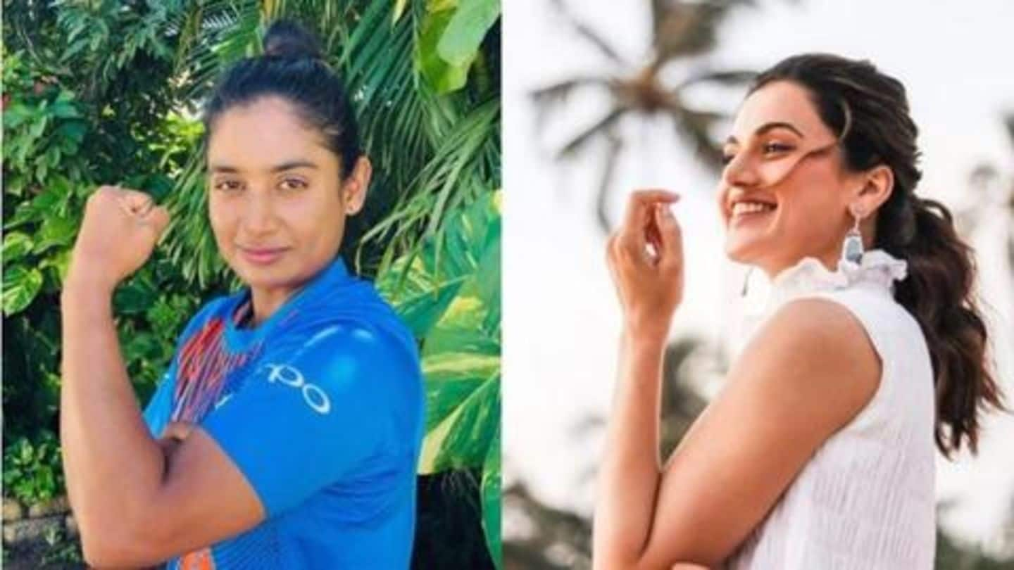 Taapsee Pannu confirms "being in talks" for Mithali Raj's biopic