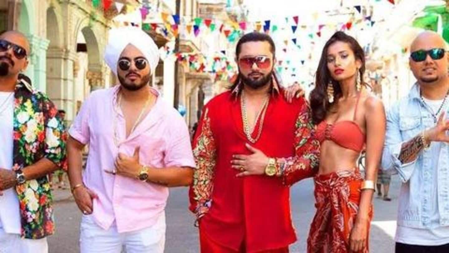 Rapper Honey Singh booked for vulgar lyrics in 'Makhna'