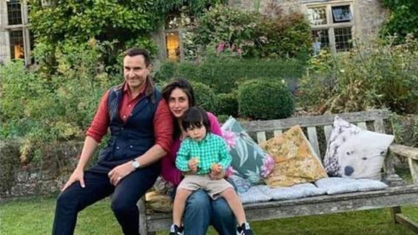 Saif celebrates his birthday with family in London: See pics