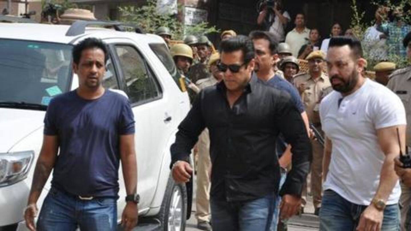 Salman was sentenced to 5 years of imprisonment Salman was sentenced to 5 years of imprisonment