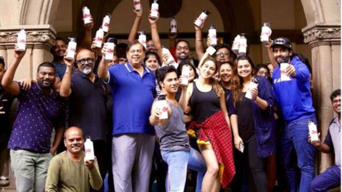 Varun Dhawan, Sara's 'Coolie No. 1' sets become plastic free