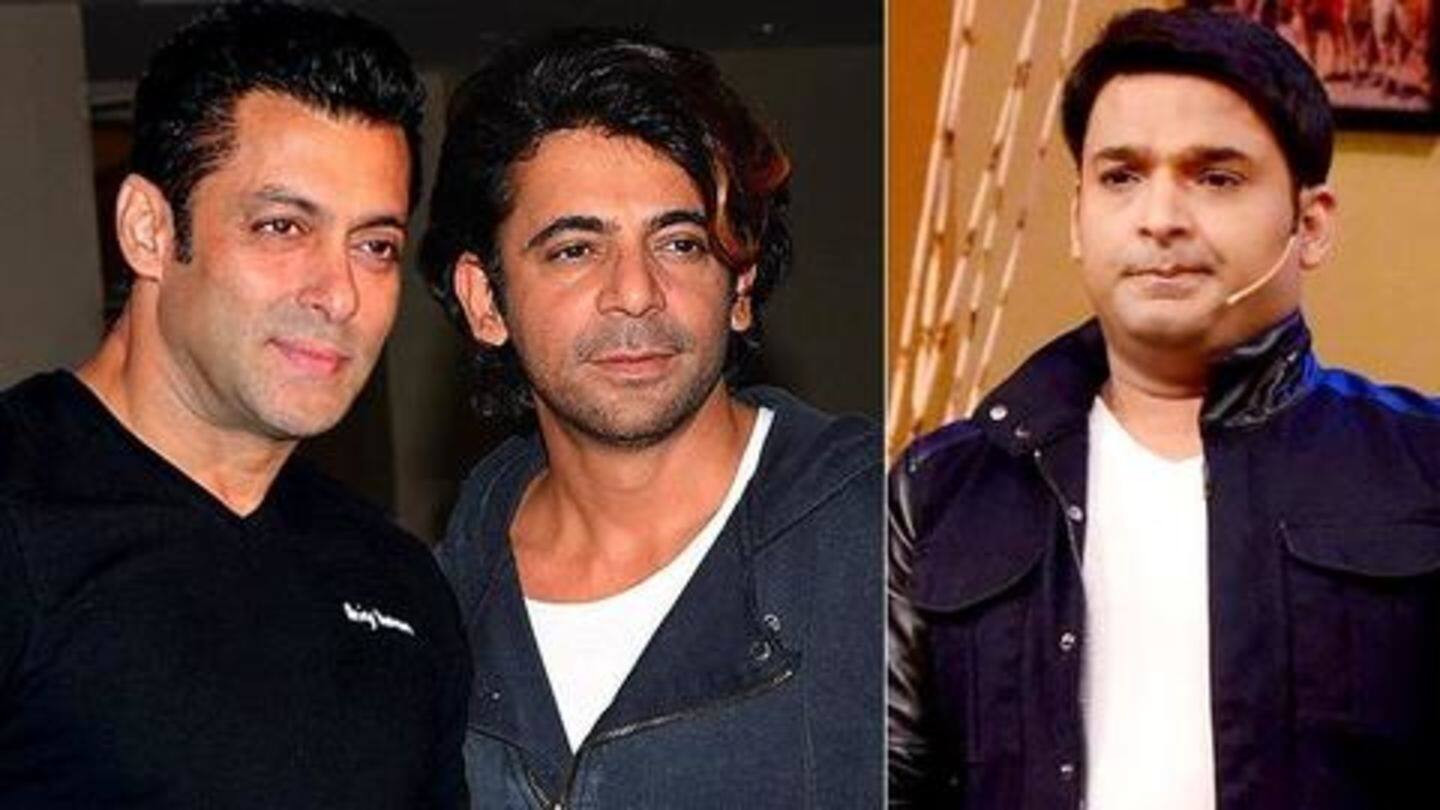Salman wants to have Sunil Grover in 'TKSS2' Salman wants to have Sunil Grover in 'TKSS2'