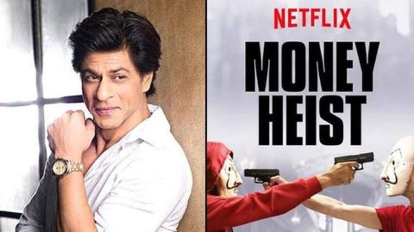 SRK to produce Bollywood adaptation of Spanish series 'Money Heist'?