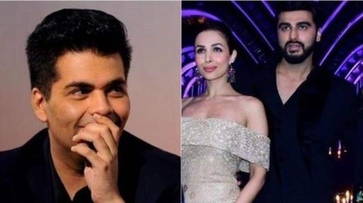 Malaika Arora is dating Arjun Kapoor, confirms Karan Johar