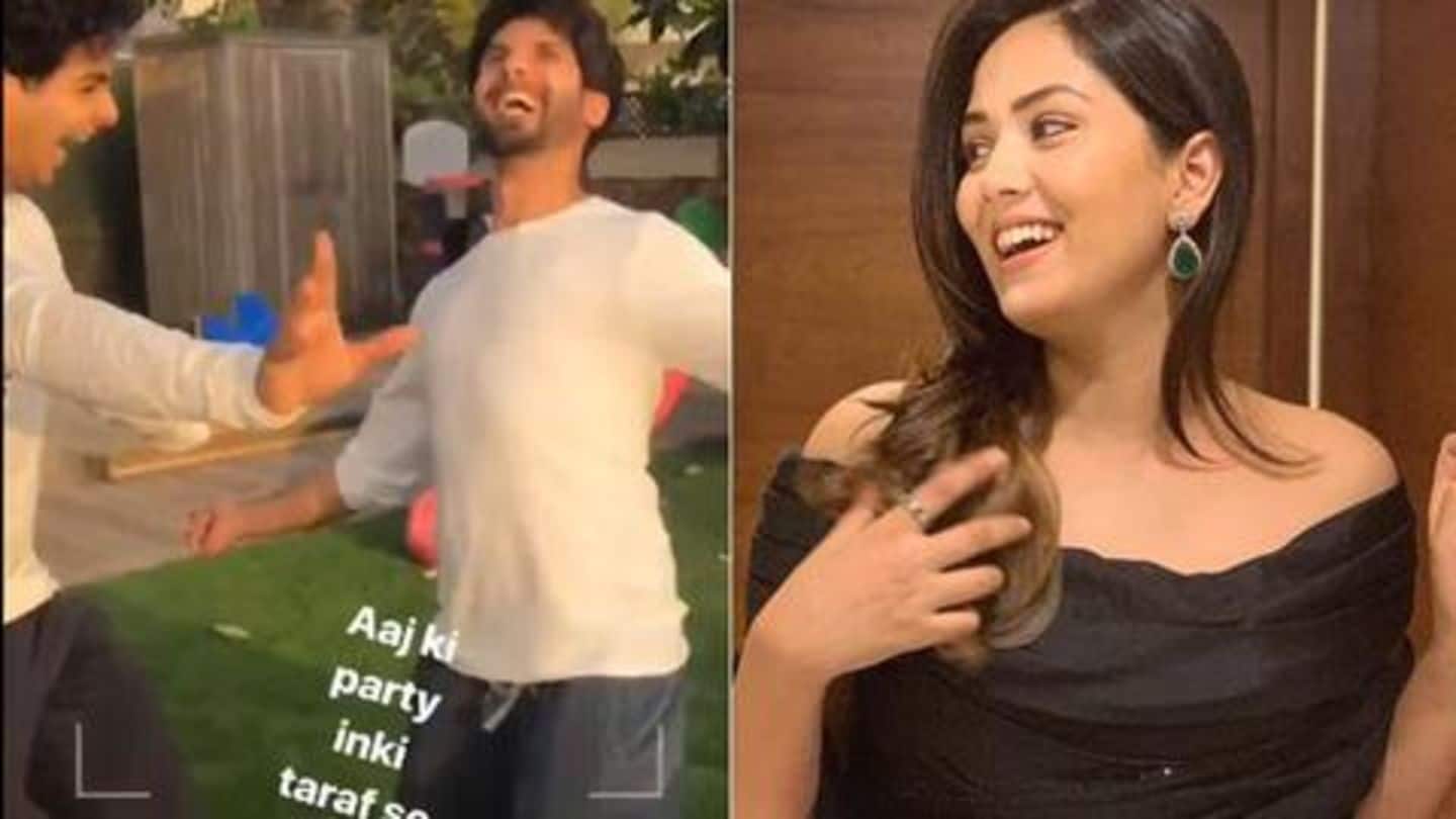 Shahid-Mira seal 'Kabir Singh' success with a kiss Shahid-Mira seal 'Kabir Singh' success with a kiss