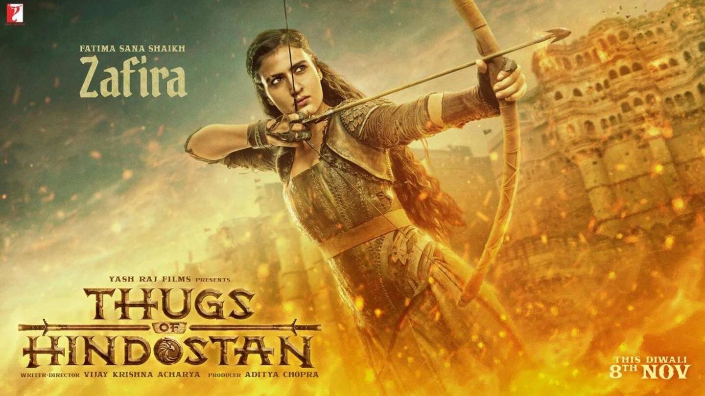 Fatima Sana Shaikh as fearless Zafira Fatima Sana Shaikh as fearless Zafira