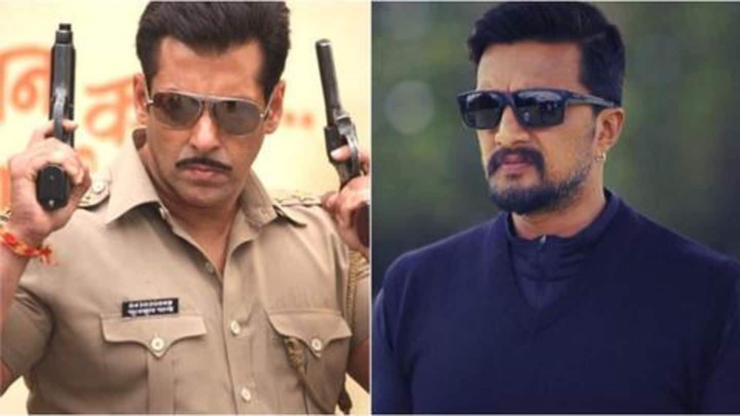 #Dabangg3: Salman Khan to lock horns with Kichcha Sudeep?