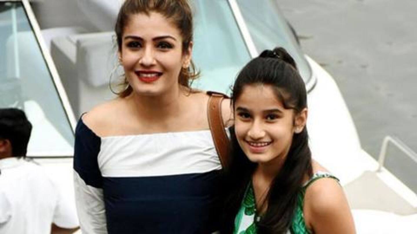 Raveena's teenage daughter looks beautiful as Radha Raveena's teenage daughter looks beautiful as Radha