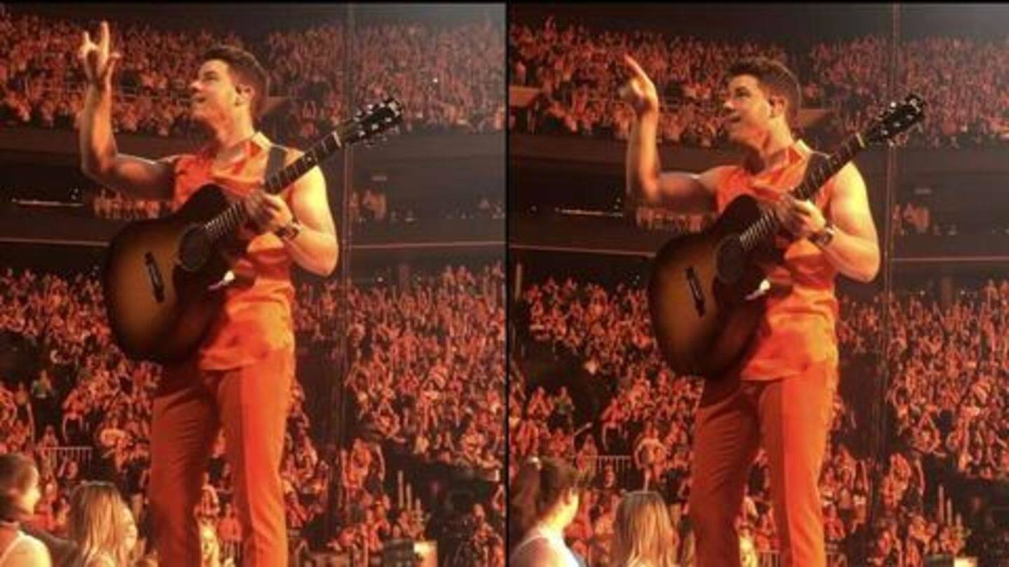 Nick said "I love you" to Priyanka in sign language Nick said "I love you" to Priyanka in sign language