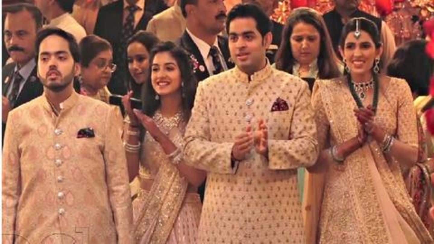 Akash and Anant bring Bappa home in a grand way Akash and Anant bring Bappa home in a grand way
