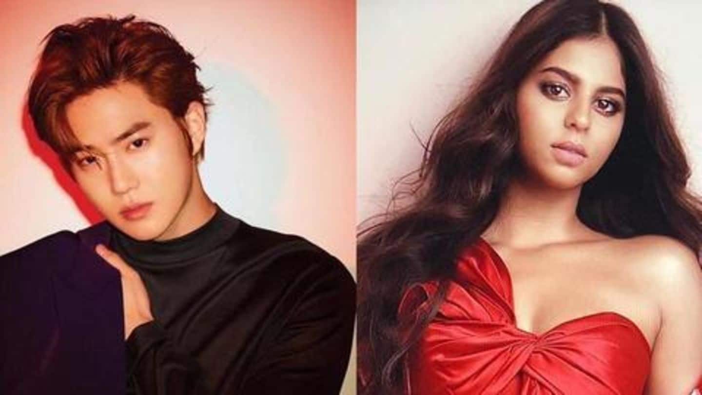Suhana wants to date the South Korean pop singer Suhana wants to date the South Korean pop singer
