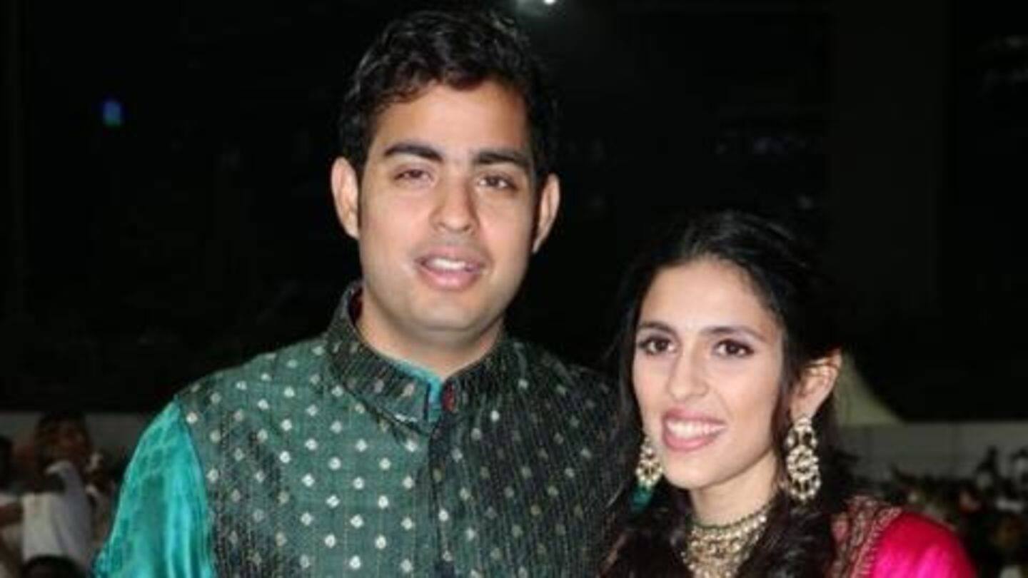 Ahead of wedding, Akash Ambani confesses love for Shloka Mehta