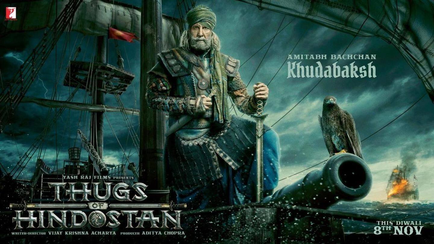 Amitabh Bachchan as Khudabaksh, master of thugs Amitabh Bachchan as Khudabaksh, master of thugs