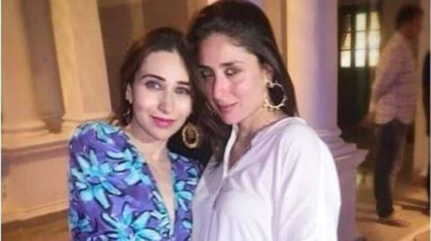 Karisma shares a glimpse of Kareena's birthday celebration Karisma shares a glimpse of Kareena's birthday celebration