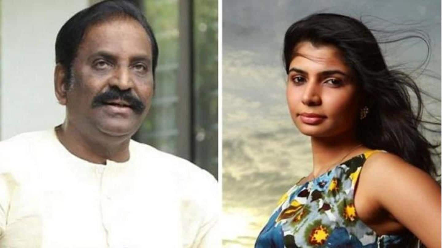 Chinmayi calls Vairamuthu 'liar' as he denies sexual harassment allegations