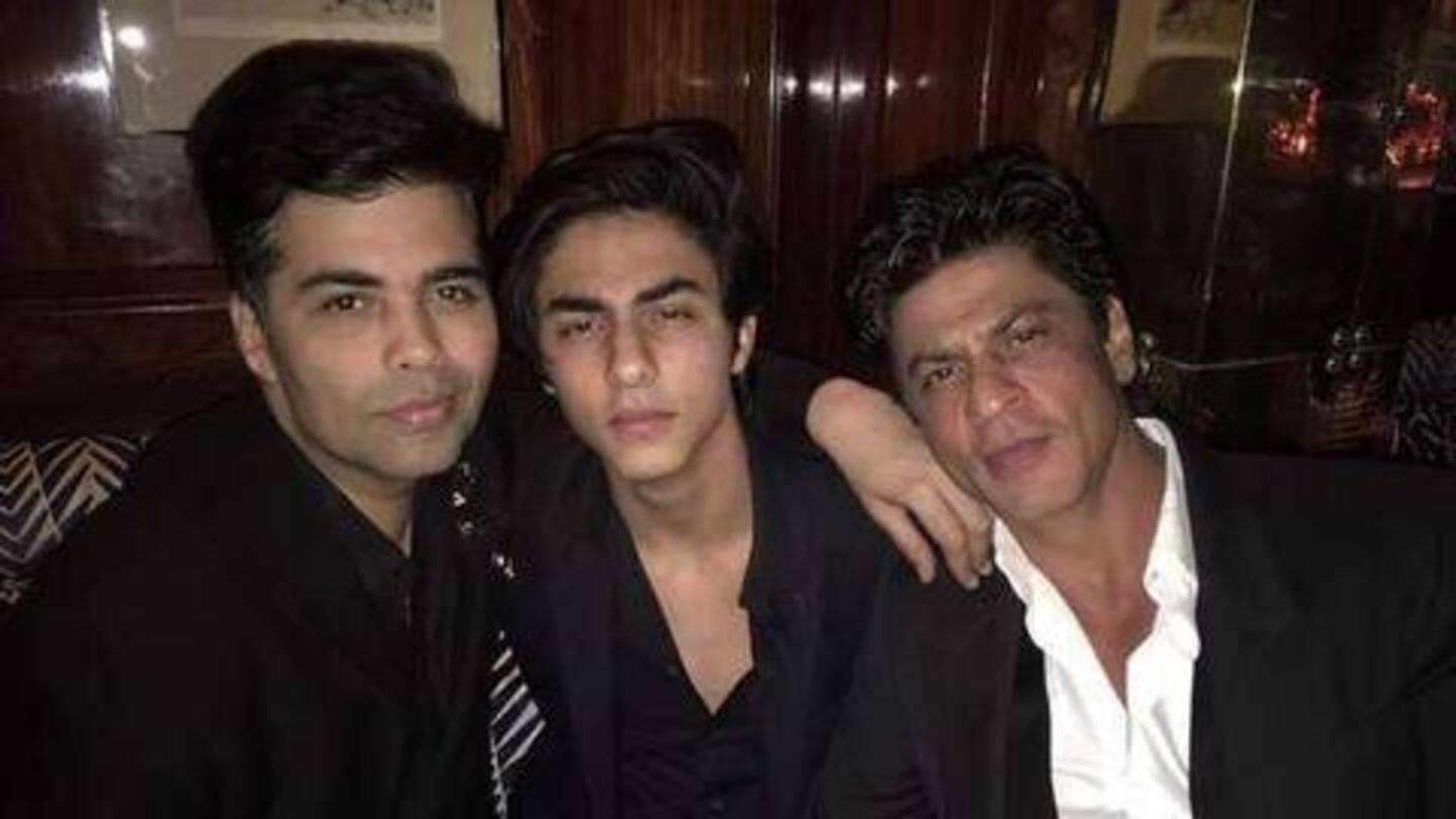 Karan Johar to launch SRK's son Aryan Khan with 'Takht'?