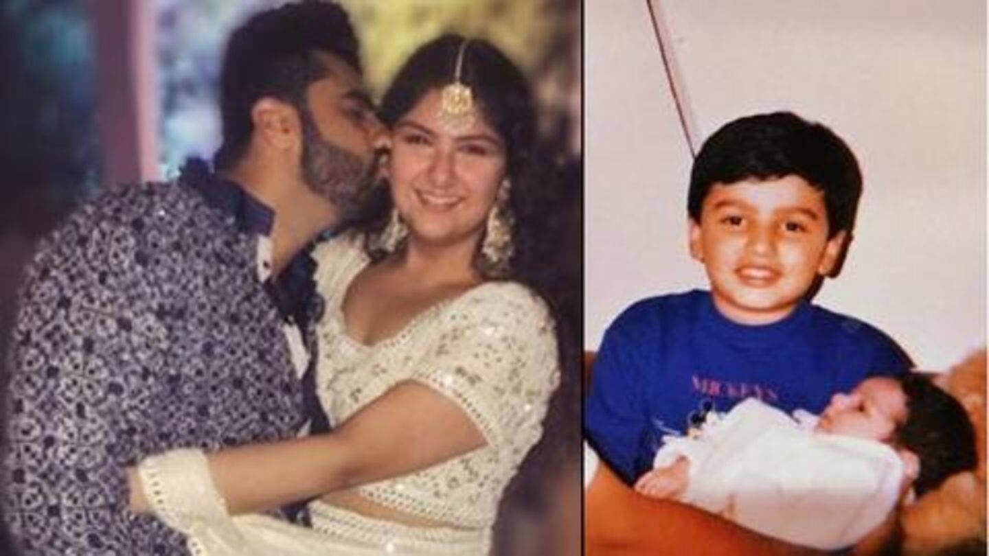 Arjun and Anshula never fail to give us sibling goals Arjun and Anshula never fail to give us sibling goals