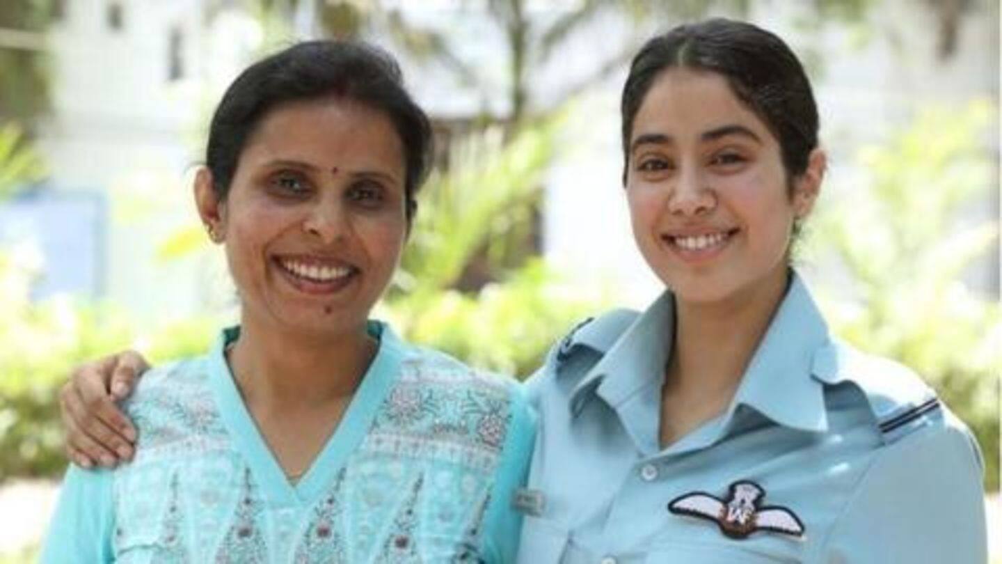 'Kargil Girl' is based on IAF officer Gunjan Saxena 'Kargil Girl' is based on IAF officer Gunjan Saxena