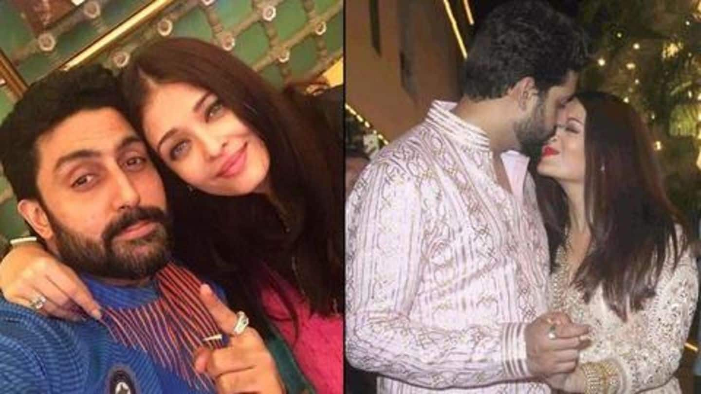 On Abhishek's birthday, wife Aishwarya shares a romantic message