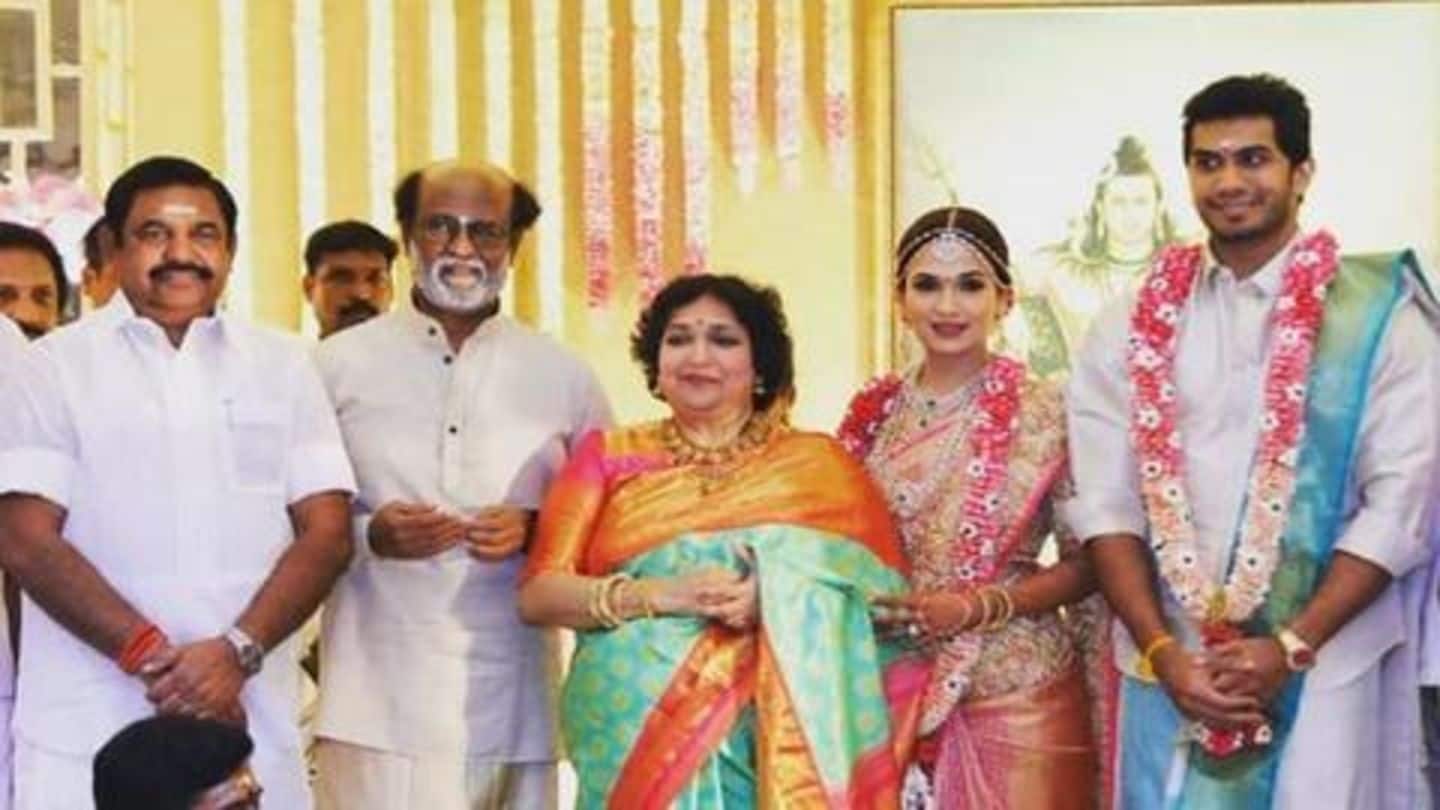 Rajinikanth's daughter Soundarya gets married to Vishagan (see pics)
