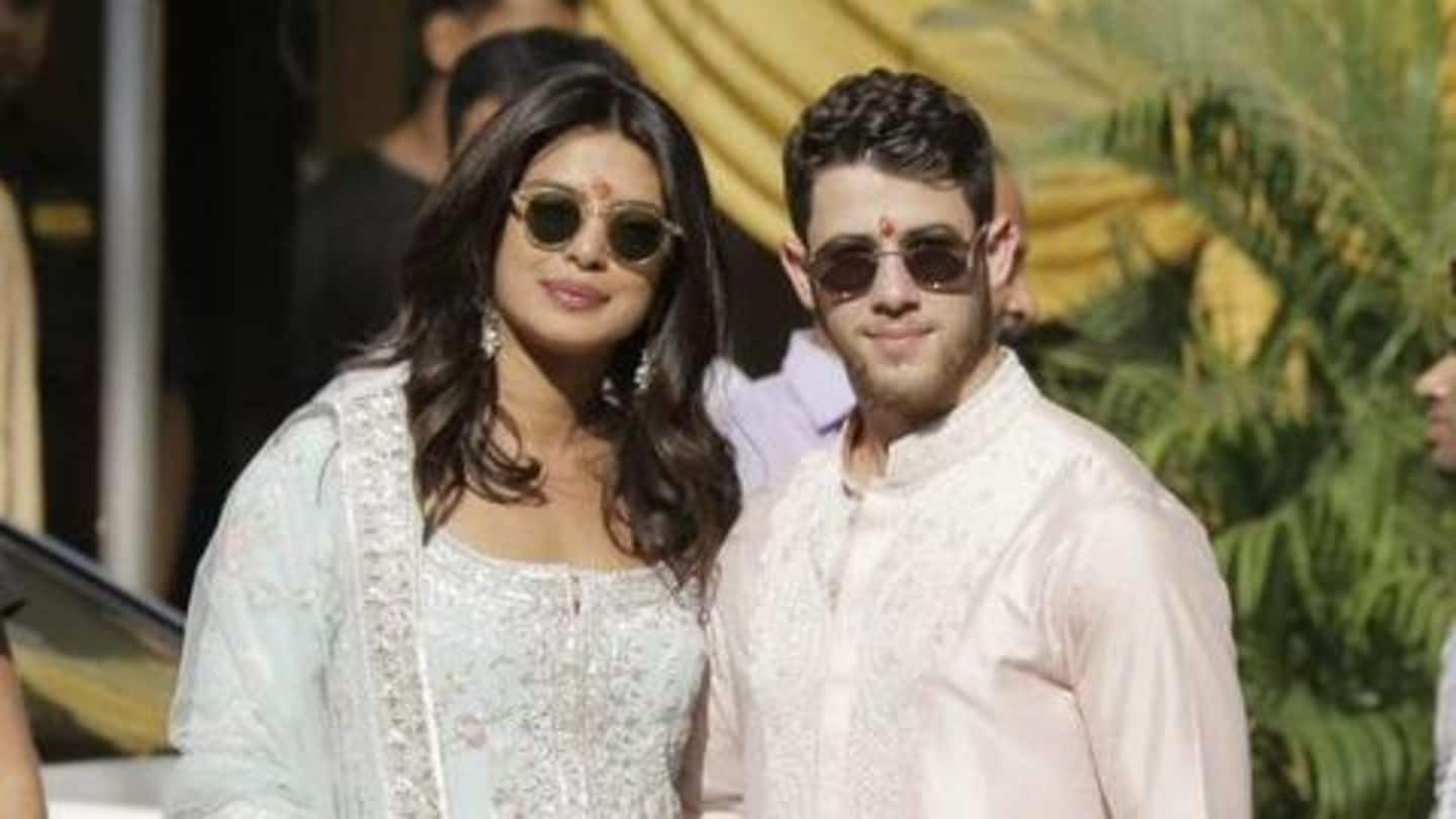 Nick's wedding message for bride Priyanka left her teary-eyed