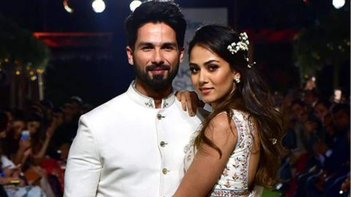 Shahid Kapoor, Mira Rajput spotted shooting their first-ever ad together