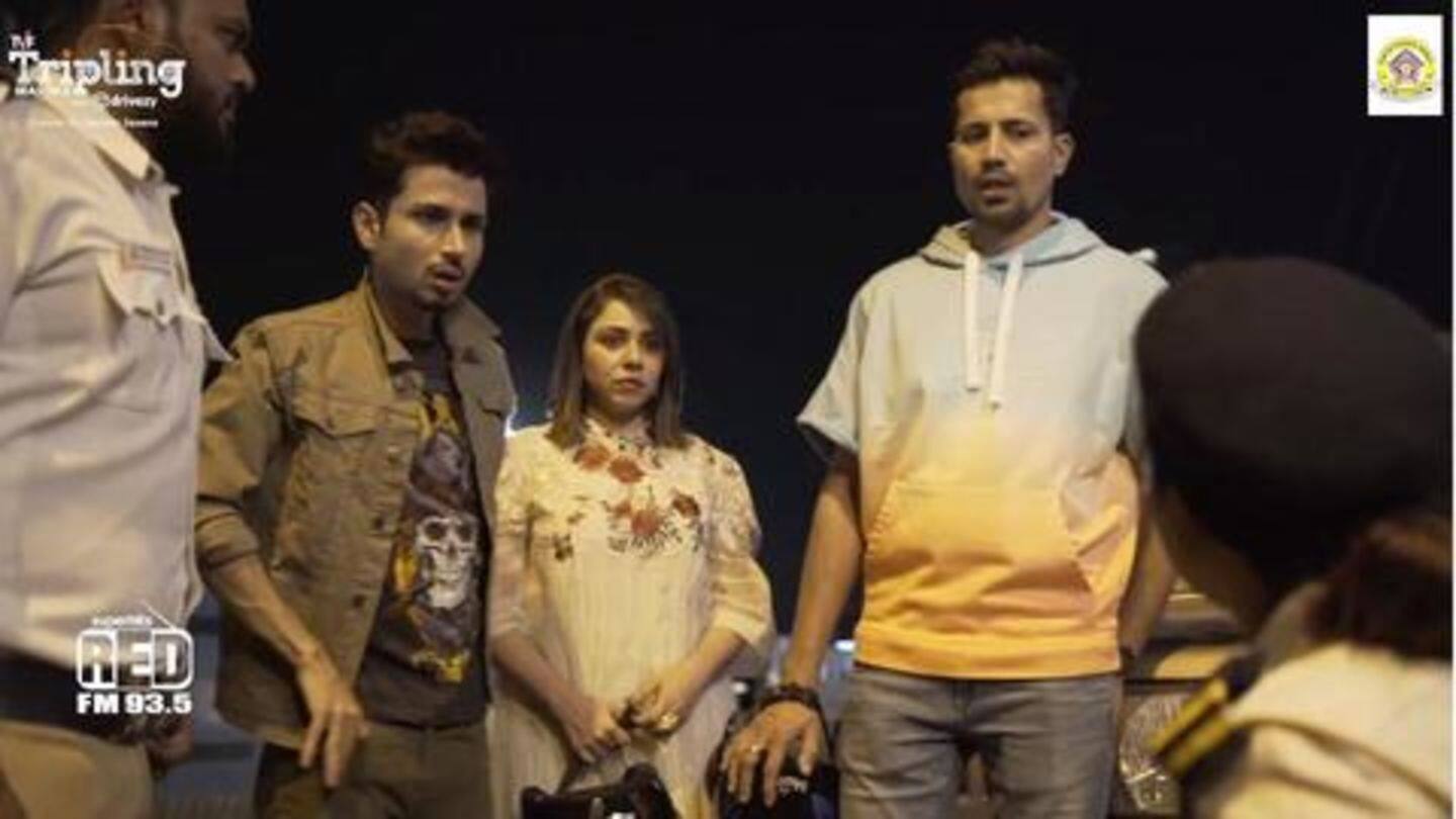 TVF trio 'caught' by cops, 'reprimanded' for their 'offense' TVF trio 'caught' by cops, 'reprimanded' for their 'offense'