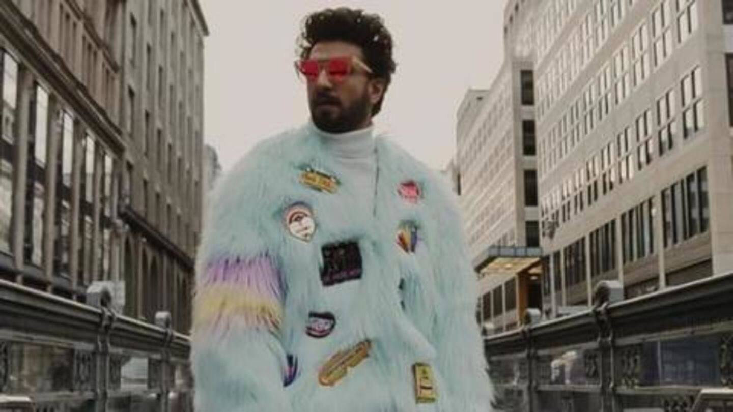 His blue-furry jacket look got compared to a Disney character His blue-furry jacket look got compared to a Disney character