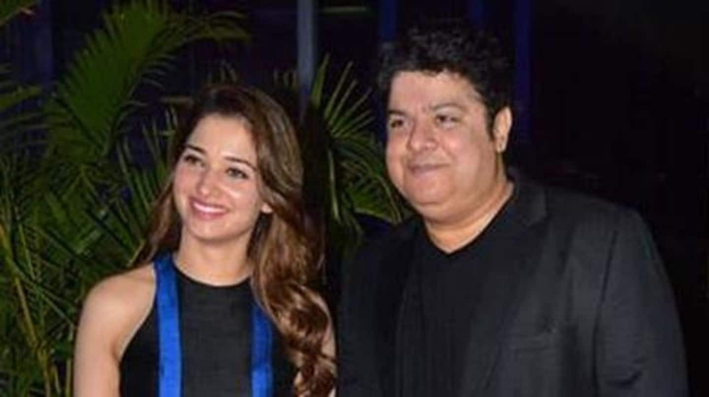 Tamannaah Bhatia on Sajid Khan: 'I was completely comfortable'