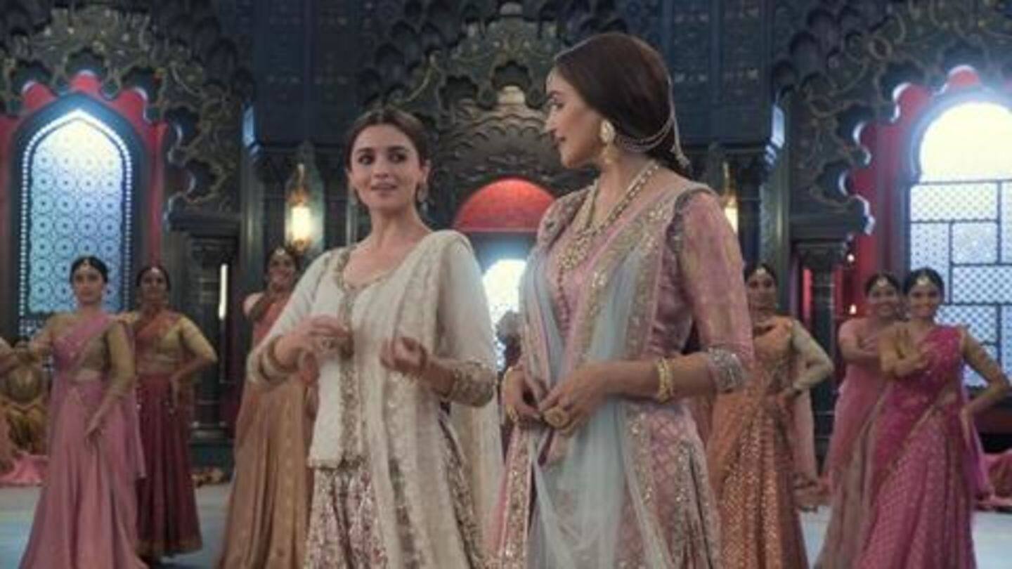 Alia impresses with Kathak skills, jugalbandi with Madhuri wins hearts Alia impresses with Kathak skills, jugalbandi with Madhuri wins hearts