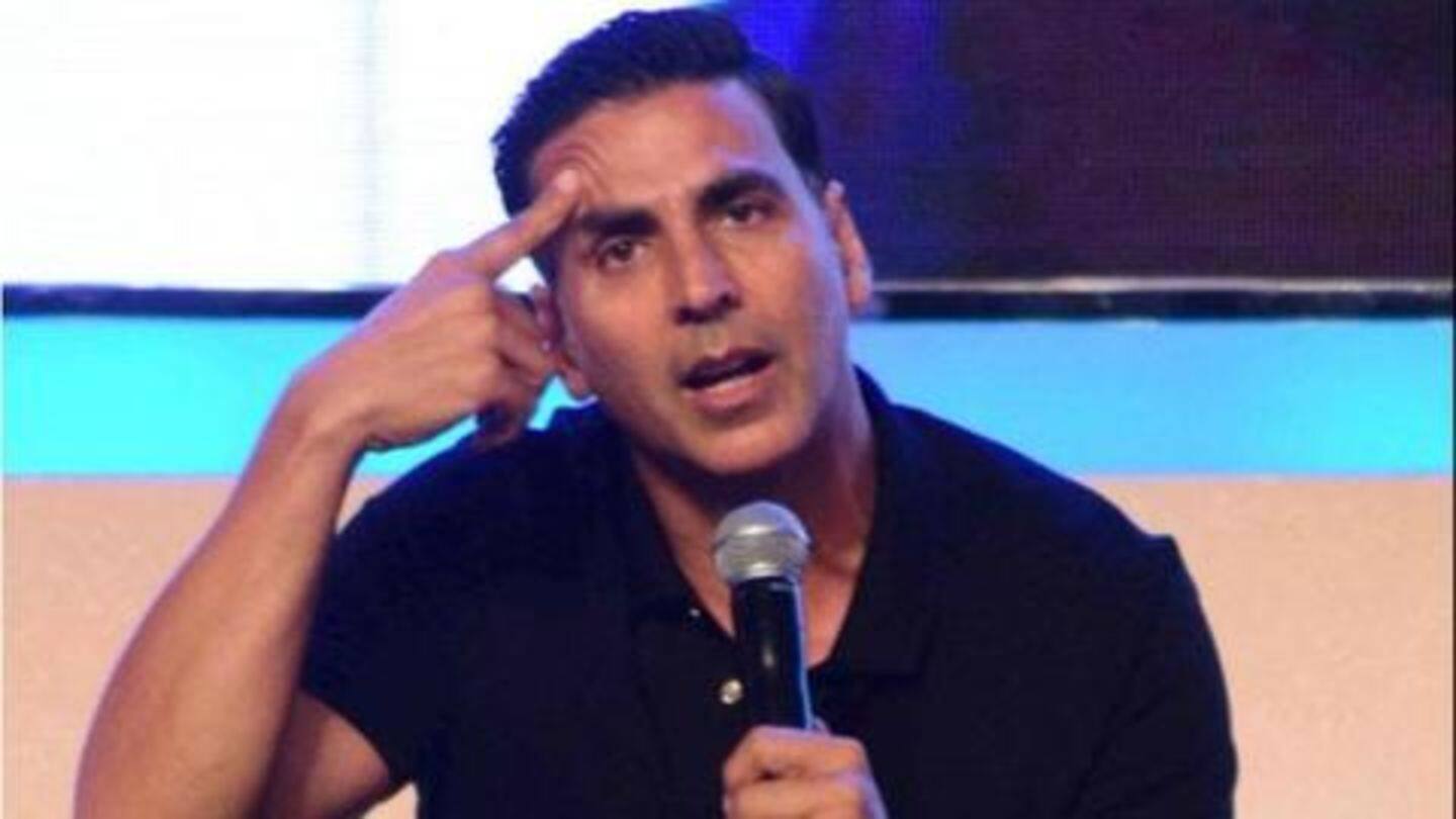 Akshay's character fears ghost, doesn't leave home after dark Akshay's character fears ghost, doesn't leave home after dark