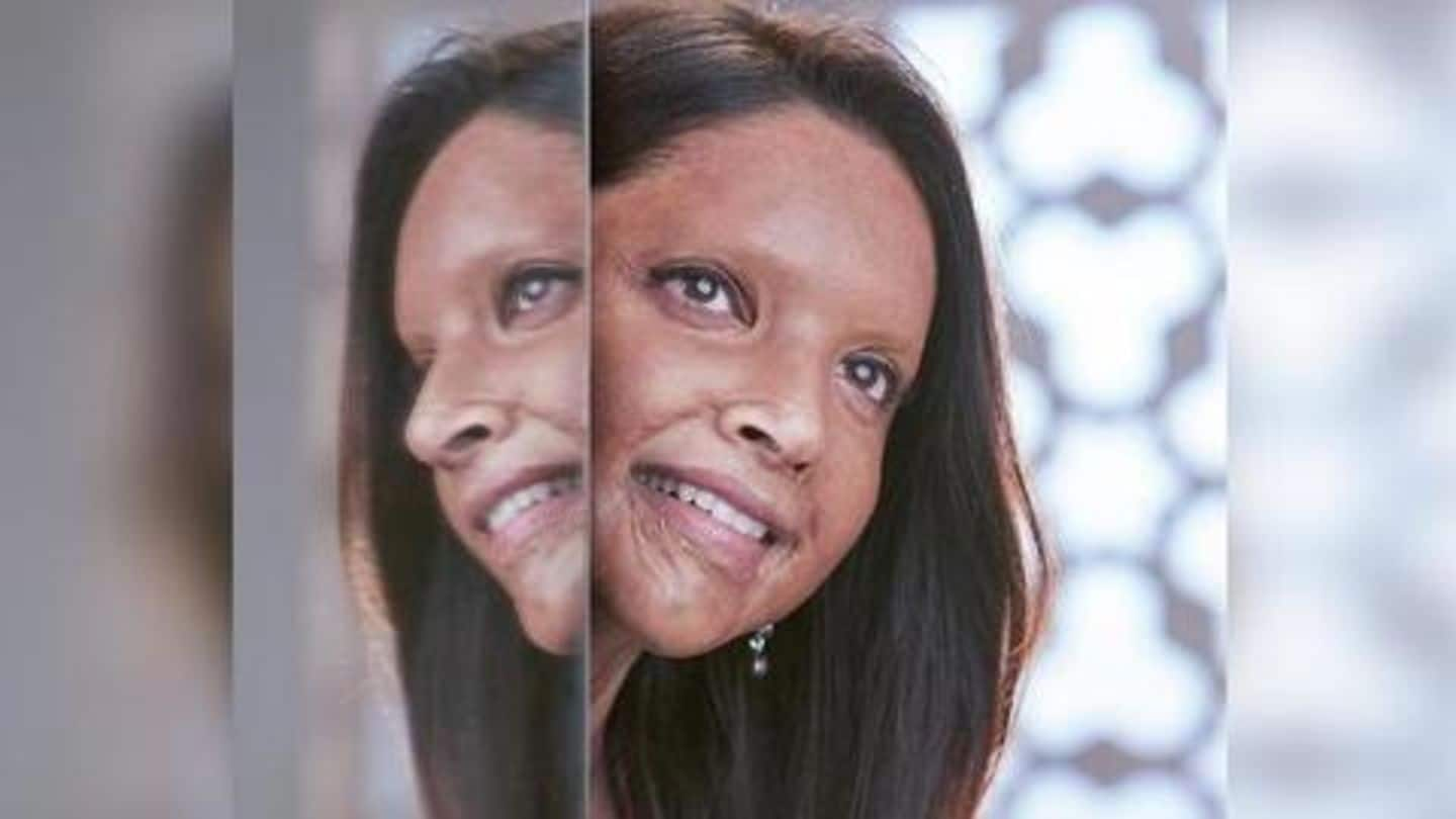 #Chhapaak: Deepika Padukone shares first look as acid attack survivor