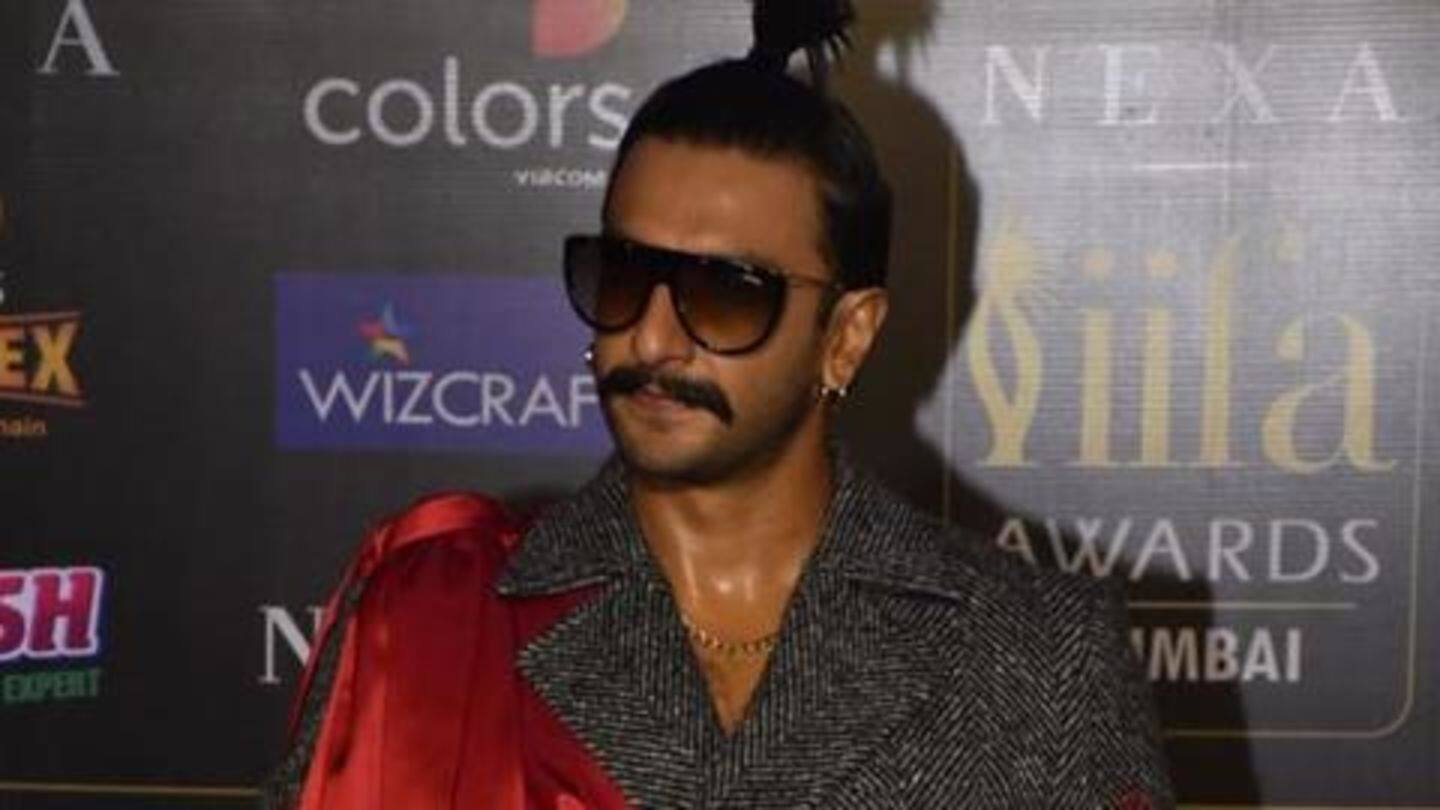 Apart from Deepika, Ranveer thanked his parents, Sanjay Leela Bhansali Apart from Deepika, Ranveer thanked his parents, Sanjay Leela Bhansali