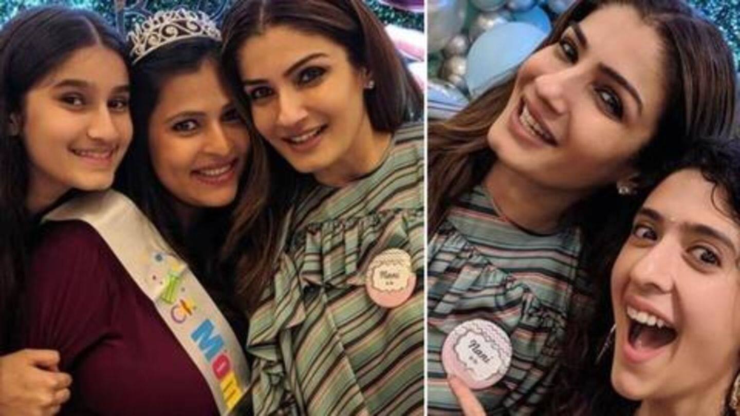 Her daughter Rasha hosted the baby shower for Chhaya Her daughter Rasha hosted the baby shower for Chhaya