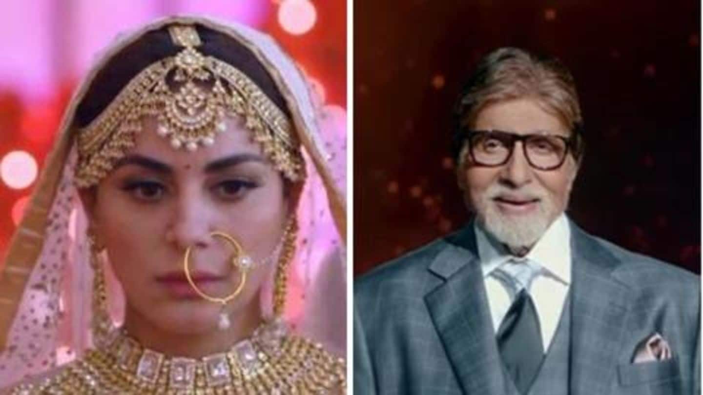 'KBC 11' gives a tough fight to 'Kundali Bhagya' 'KBC 11' gives a tough fight to 'Kundali Bhagya'