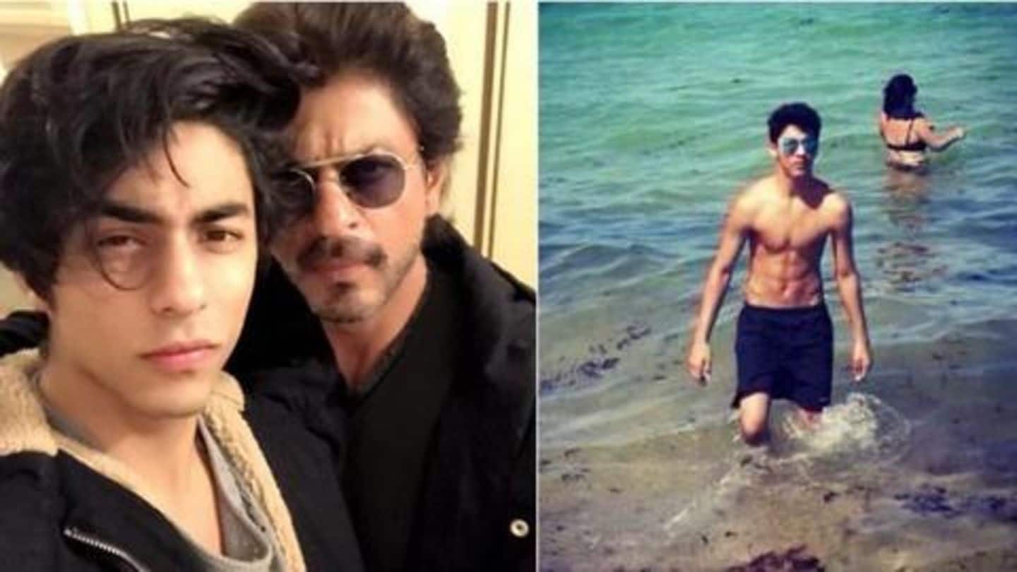 Aryan wants to be a filmmaker, says SRK Aryan wants to be a filmmaker, says SRK