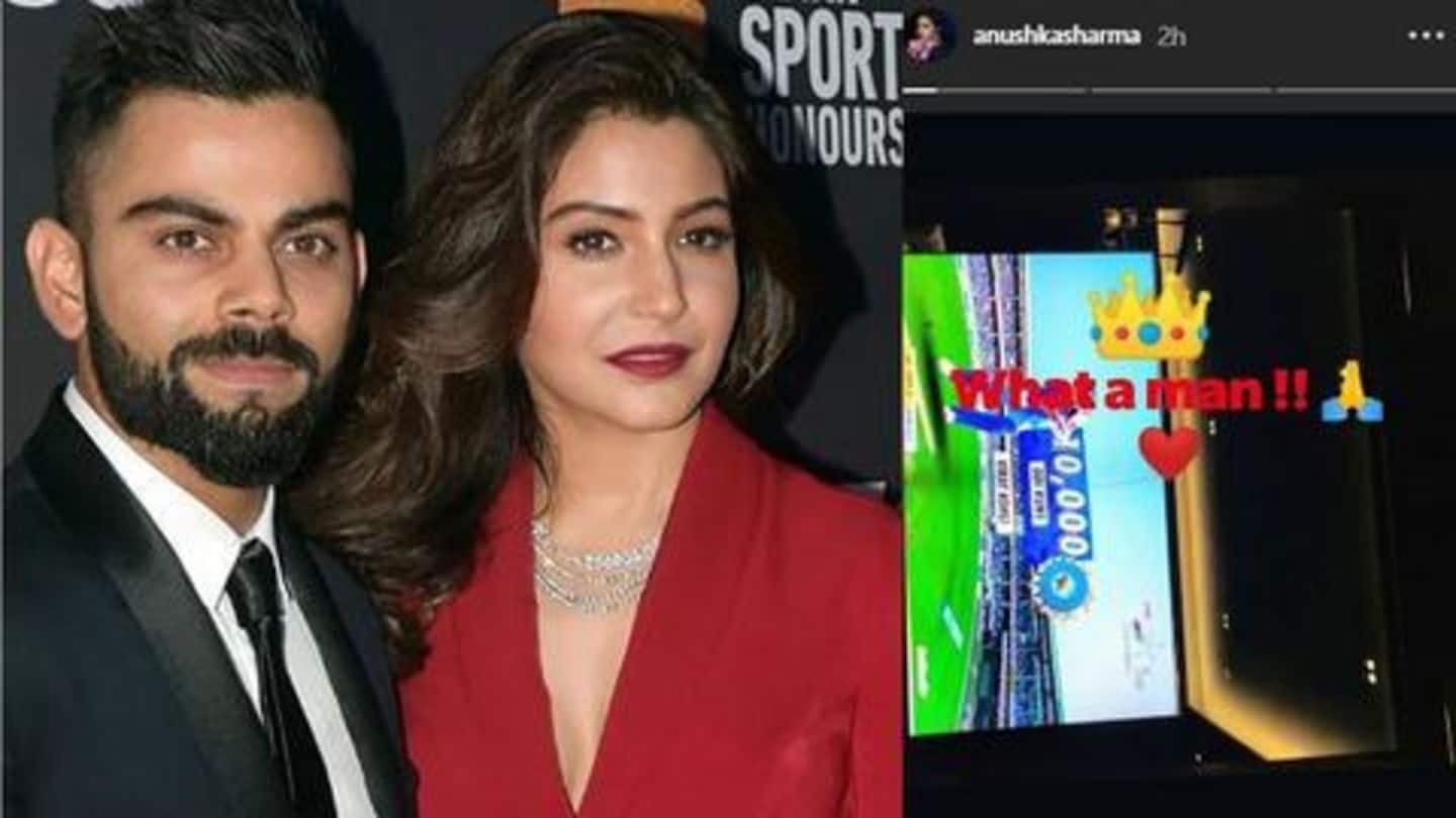 'What a man'! Anushka is all hearts for Virat's achievement
