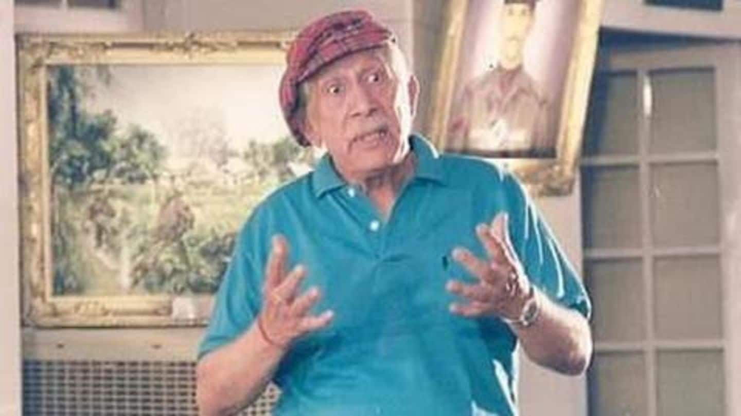 Kapoor passed away on Wednesday due to age-related issues Kapoor passed away on Wednesday due to age-related issues