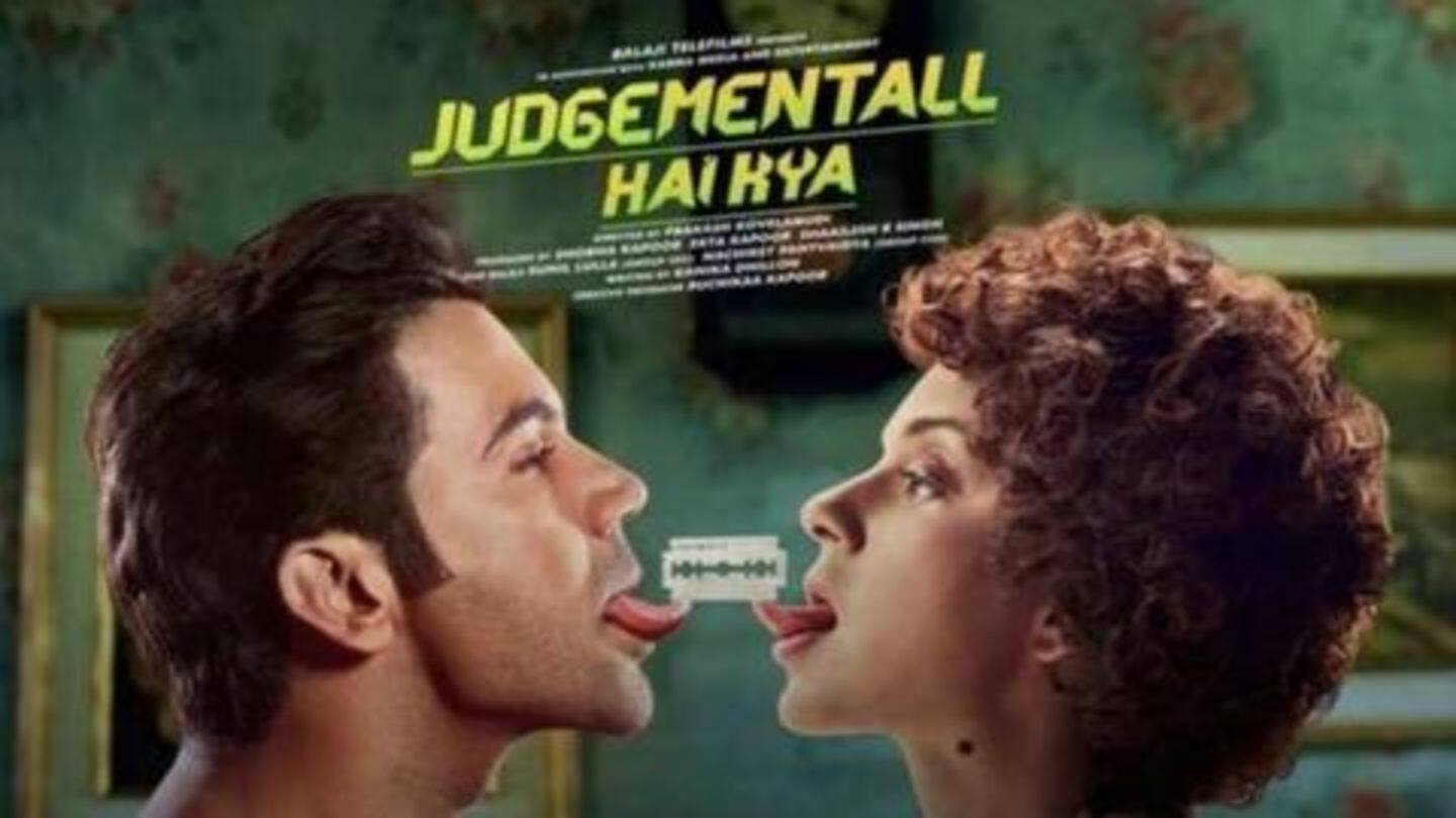 'Judgementall Hai Kya' struggles to make business at BO 'Judgementall Hai Kya' struggles to make business at BO