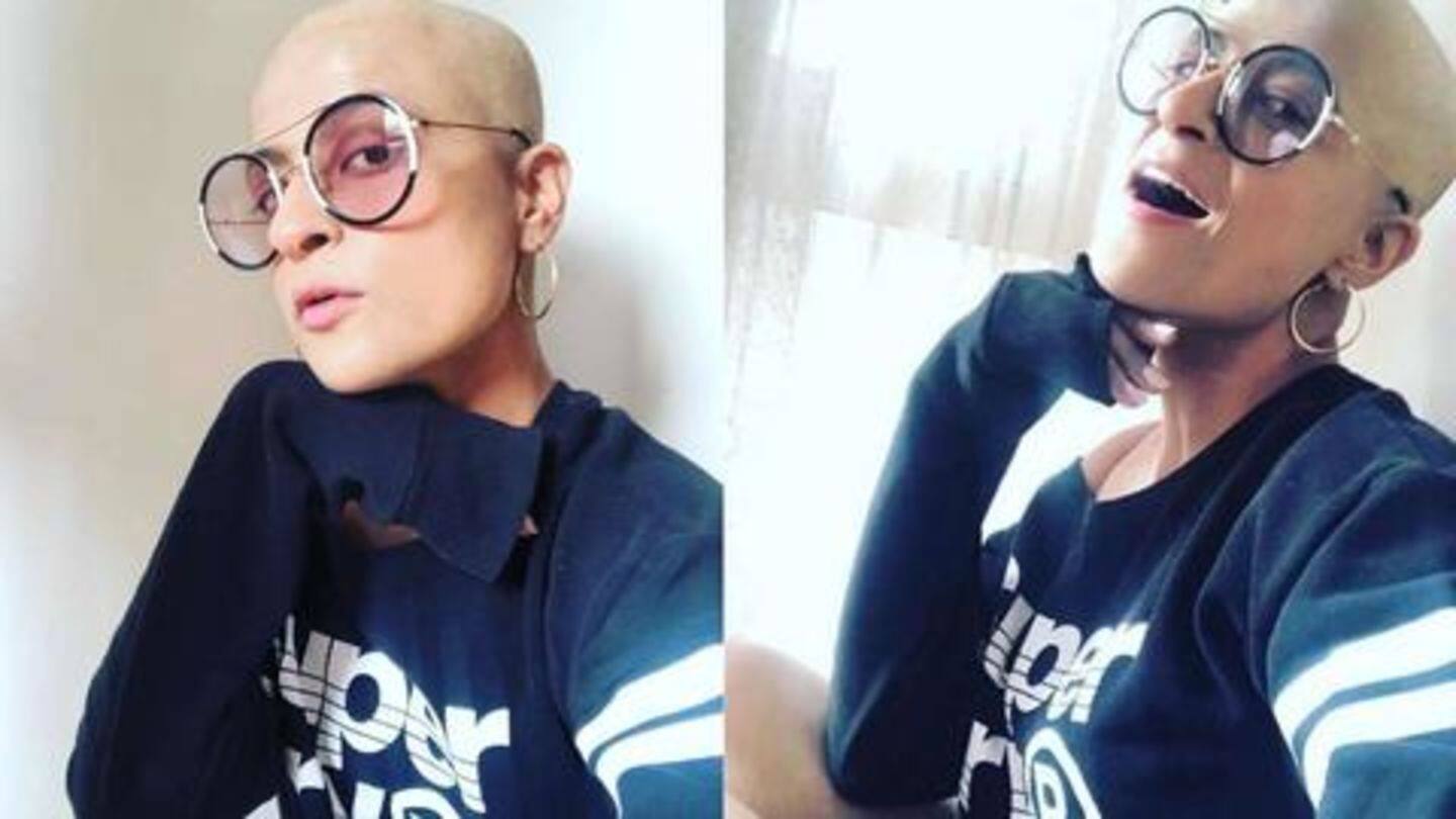 Bald is beautiful, writes Tahira, while sharing her new look Bald is beautiful, writes Tahira, while sharing her new look