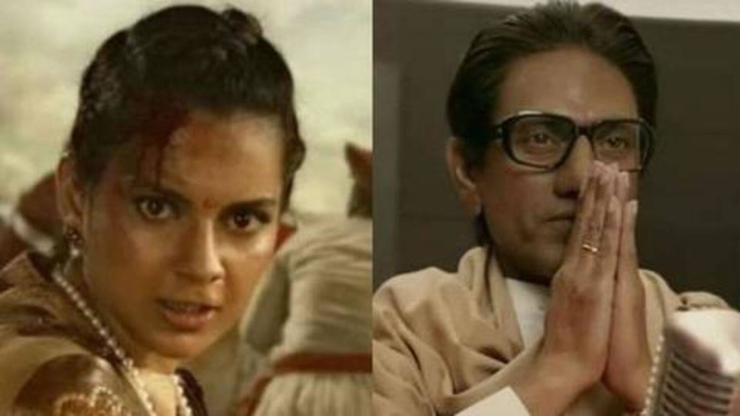 'Manikarnika', 'Thackeray' witness a face off at box office 'Manikarnika', 'Thackeray' witness a face off at box office