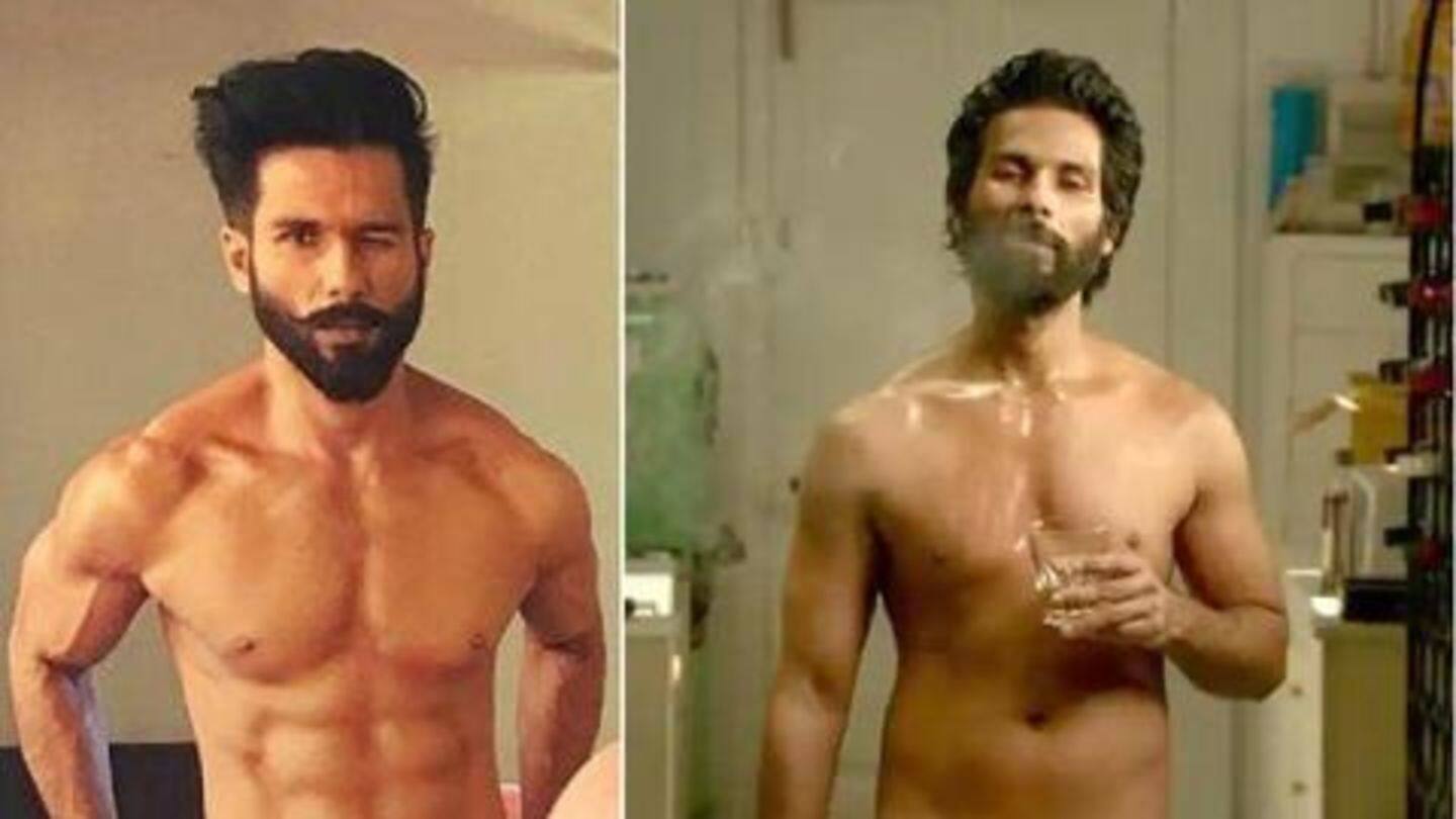 Shahid lost 14kgs, and also gained 8kgs, for the film Shahid lost 14kgs, and also gained 8kgs, for the film